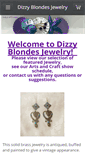 Mobile Screenshot of dizzyblondesjewelry.com